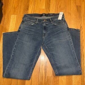 Men’s straight leg hollister jeans
